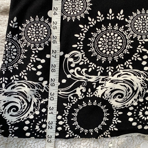 Casual MIDI Dot Print Loose Tunic Tank Dress, Size: Large - Picture 10 of 11